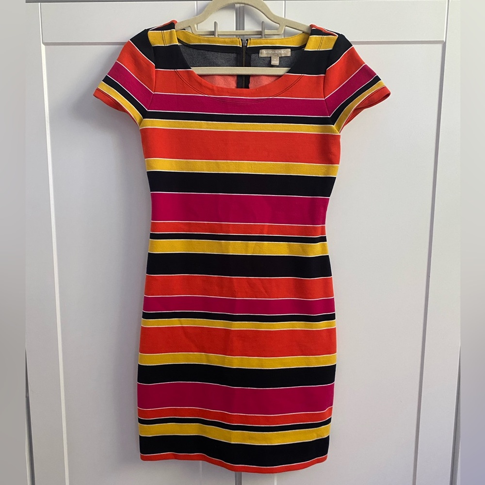 Banana Republic size 0 striped dress